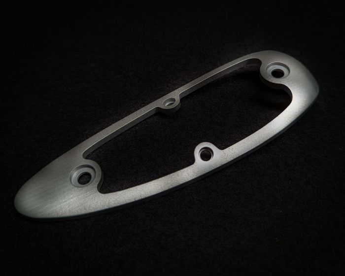 BUTT PLATE TRADITIONAL SKELETON WITH SCREWS