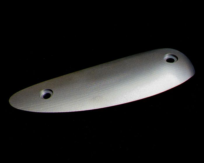 BUTT PLATE SMOOTH WITH SCREWS