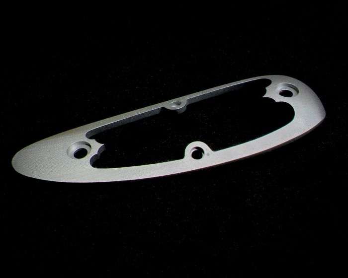 BUTT PLATE POINT SKELETON WITH SCREWS